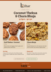 Combo - Thekua and Chura Bhuja