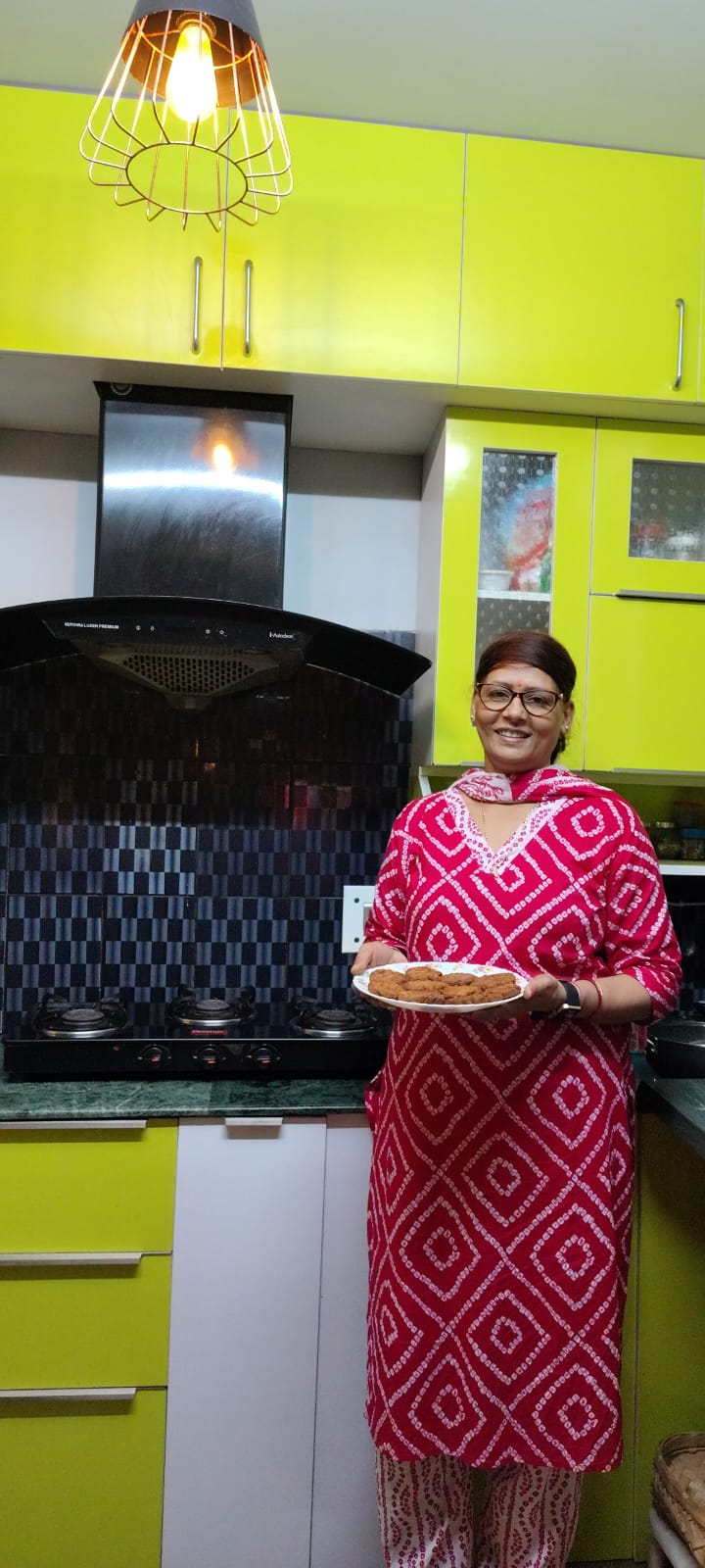 Maa in the kitchen